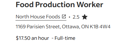 Food Production Worker