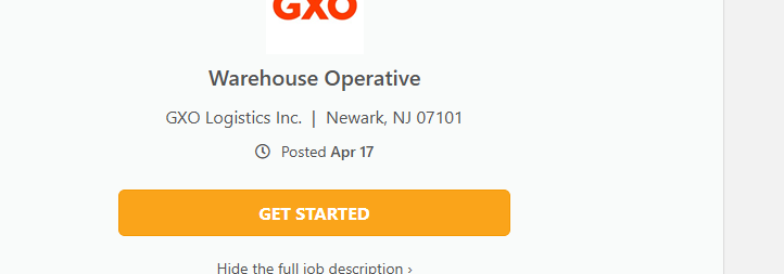 Warehouse Operative