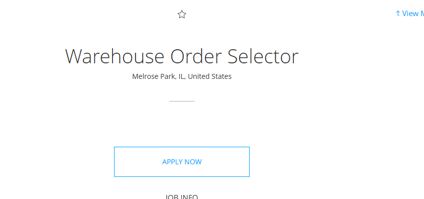 Warehouse Order Selector