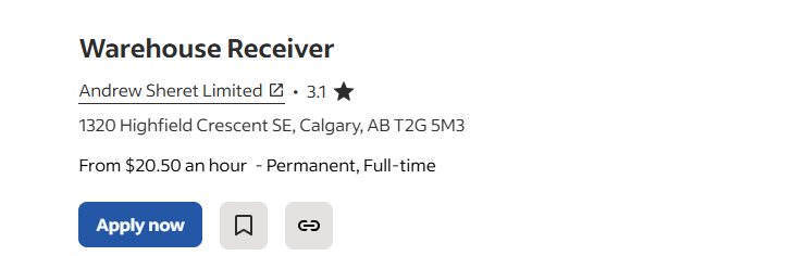 Warehouse Receiver