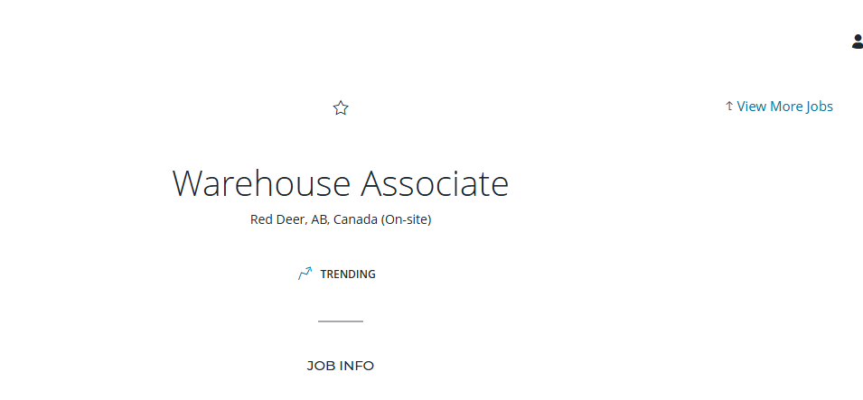 Warehouse Associate