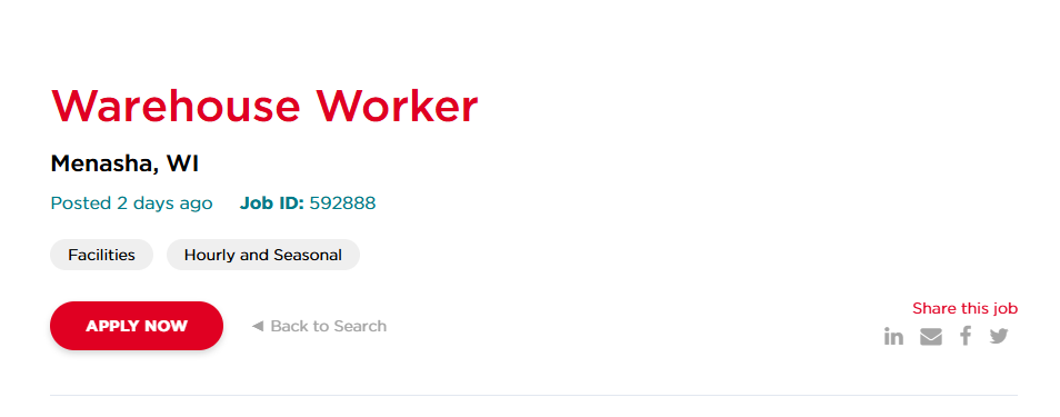 Warehouse Worker