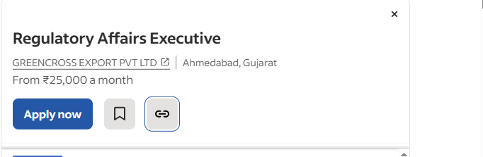 Regulatory Affairs Executive
